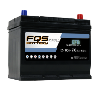 Batería de coche - Gama Edition Start-Stop con frenada regenerativa 80Ah  +Dcha - AG baterías